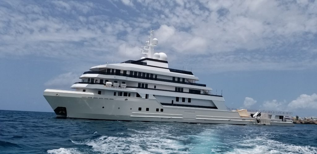 Yacht with Cold Plunge Chillers
